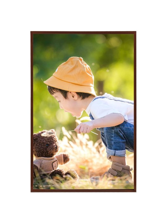 Fotorámečky koláž 3 ks na zeď nebo stůl bronzové 70 x 90 cm MDF
