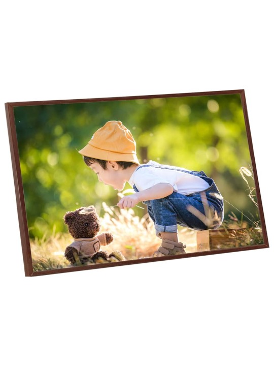 Fotorámečky koláž 3 ks na zeď nebo stůl bronzové 70 x 90 cm MDF