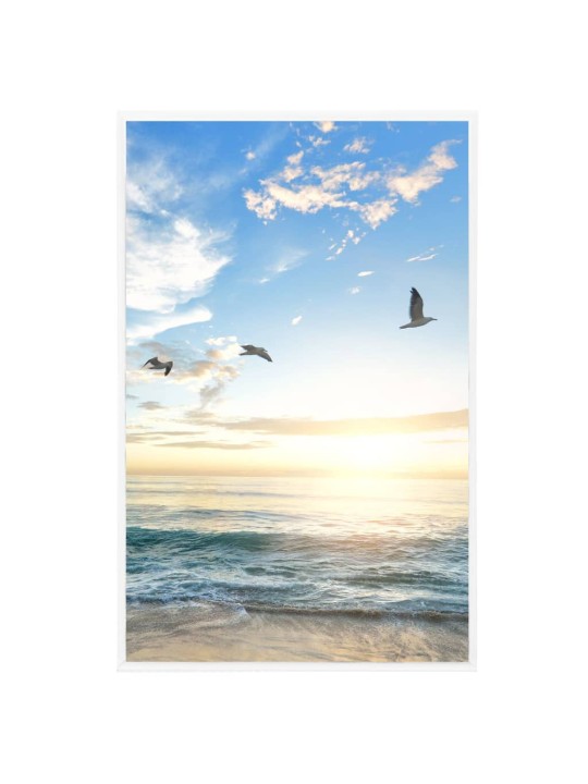 Fotorámečky koláž 3 ks na stůl bílé 10 x 15 cm MDF