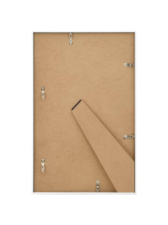 Fotorámečky koláž 3 ks na stůl bílé 10 x 15 cm MDF