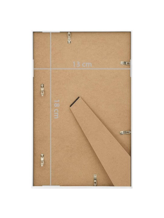 Fotorámečky koláž 3 ks na stůl bílé 13 x 18 cm MDF