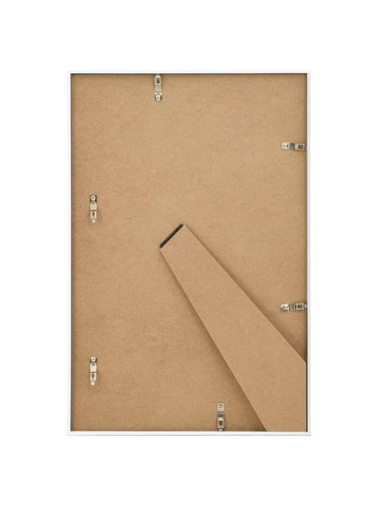 Fotorámečky koláž 5 ks na stůl bílé 21 x 29,7 cm MDF
