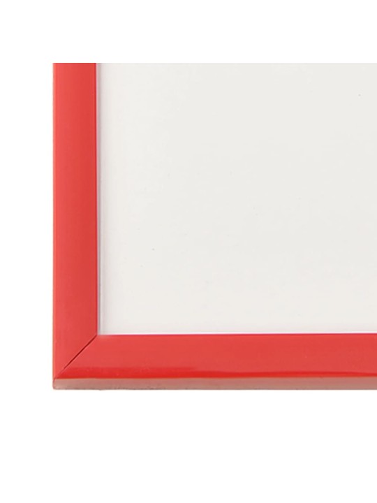 Fotorámečky koláž 5 ks na zeď nebo stůl červené 70 x 90 cm mdf