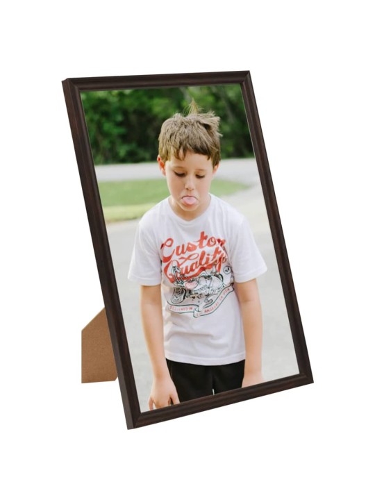 Fotorámečky koláž 3 ks na stůl černé 21x29,7 cm MDF