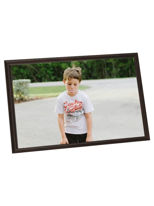 Fotorámečky koláž 3 ks na stůl černé 21x29,7 cm MDF