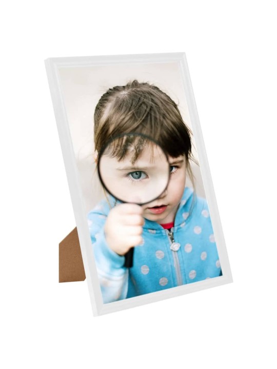 Fotorámečky koláž 3 ks na stůl bílé 21x29,7 cm MDF