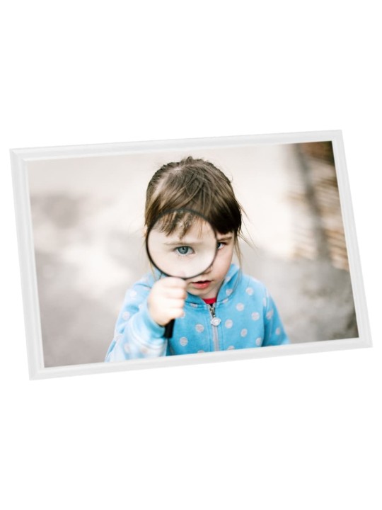 Fotorámečky koláž 3 ks na stůl bílé 21x29,7 cm MDF