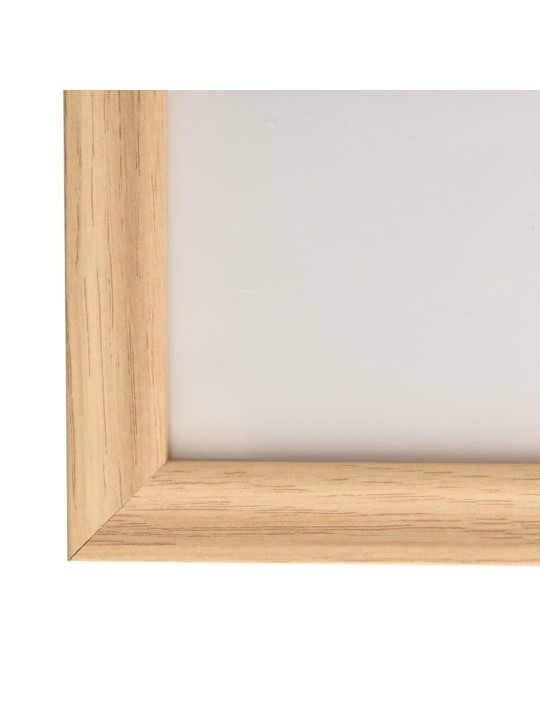 Fotorámečky koláž 5 ks na zeď nebo stůl světlý dub 70 x 90 cm