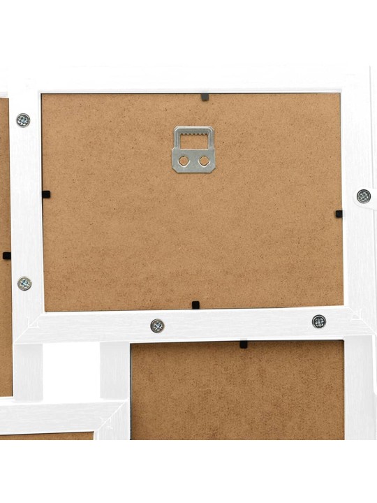 Kolážový fotorámeček na 24 obrázků (10 x 15 cm) bílý MDF