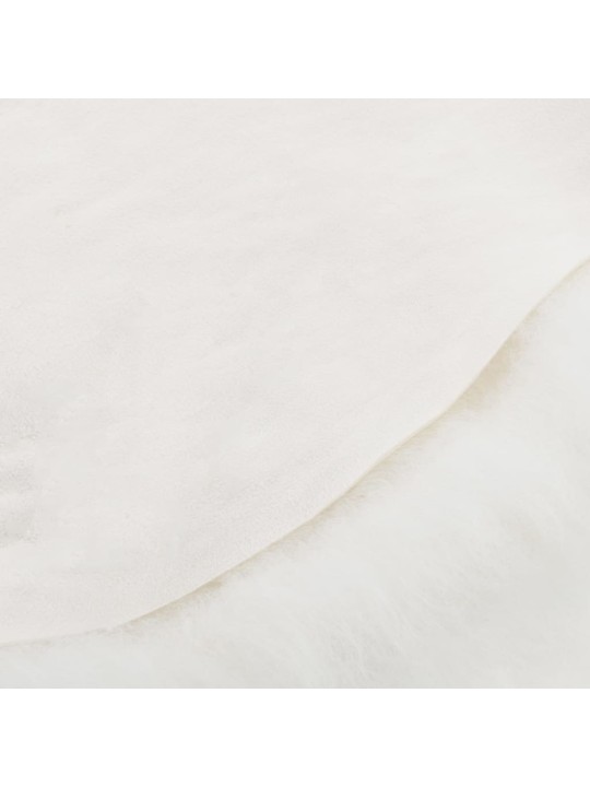 Přehoz na židli z islandské ovčí kůže krémový 70 x 110 cm