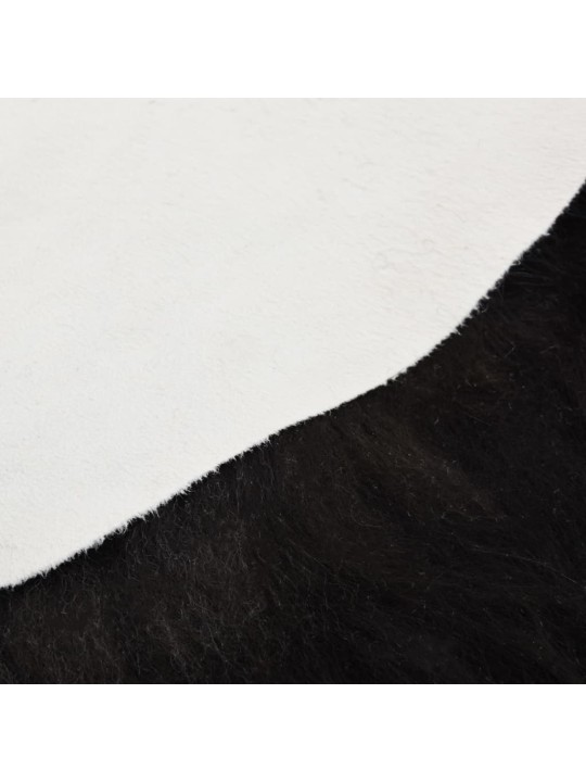 Přehoz na židli z islandské ovčí kůže černý 70 x 110 cm