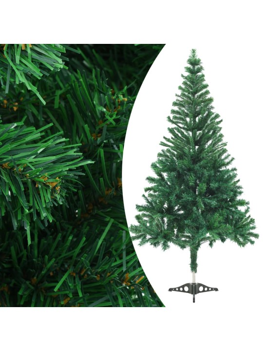 Umělý vánoční stromek s LED a sadou koulí 180 cm 564 větviček