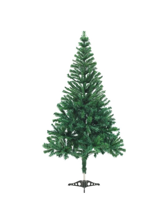 Umělý vánoční stromek s LED a sadou koulí 180 cm 564 větviček