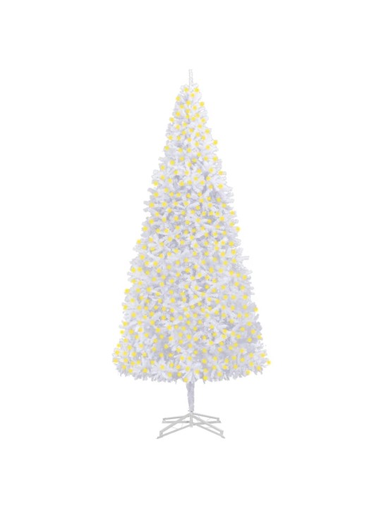 Umělý vánoční stromek s LED osvětlením 500 cm bílý