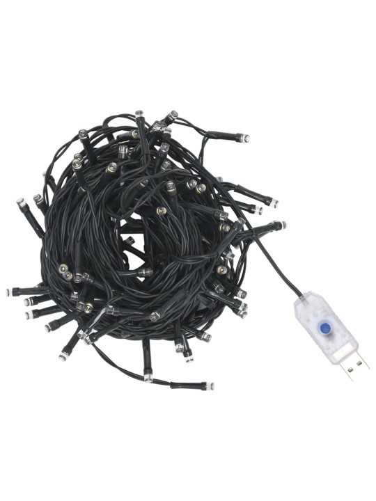 Umělý vánoční stromek s LED osvětlením 500 cm bílý