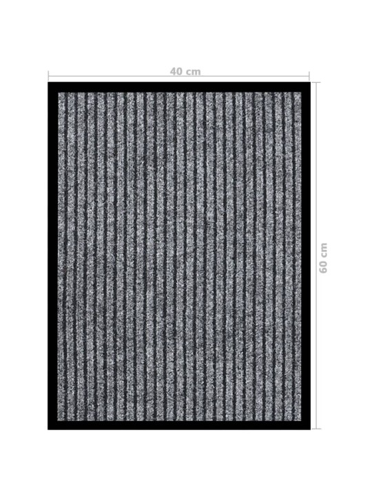 Rohožka pruhovaná šedá 40 x 60 cm