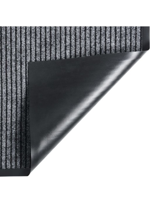 Rohožka pruhovaná šedá 80 x 120 cm