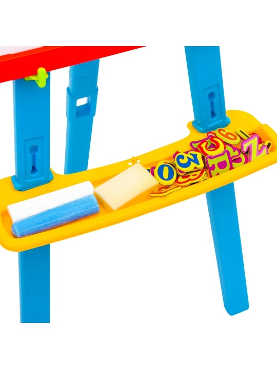 Dětská křídová a magnetická tabule 2 v 1