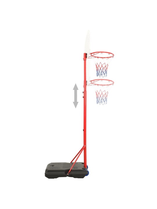 Přenosná basketbalová hrací sada nastavitelná 200–236 cm
