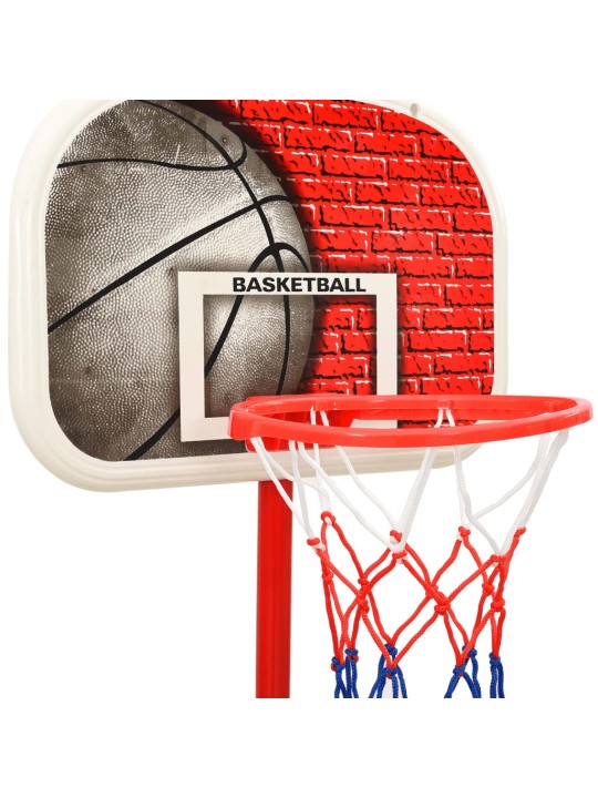 Přenosný basketbalový set nastavitelný 138,5–166 cm