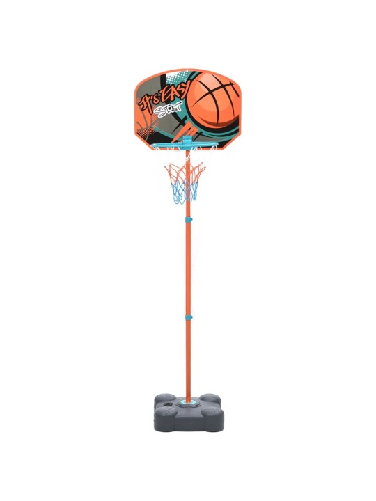 Přenosný basketbalový set nastavitelný 109–141 cm