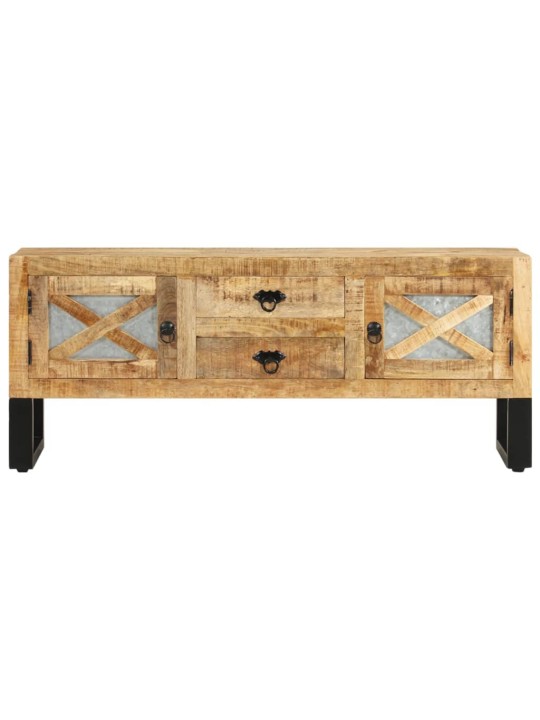 TV stolek 110 x 30 x 45 cm hrubé mangovníkové dřevo