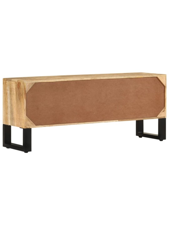 TV stolek 110 x 30 x 45 cm hrubé mangovníkové dřevo