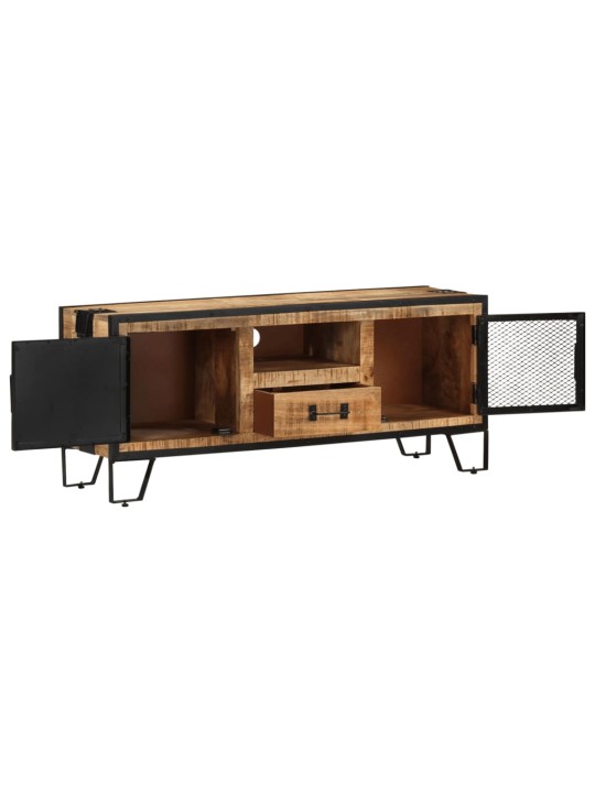 TV stolek 110 x 31 x 46 cm hrubé mangovníkové dřevo