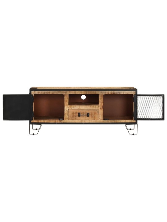 TV stolek 110 x 31 x 46 cm hrubé mangovníkové dřevo