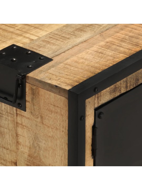 TV stolek 110 x 31 x 46 cm hrubé mangovníkové dřevo