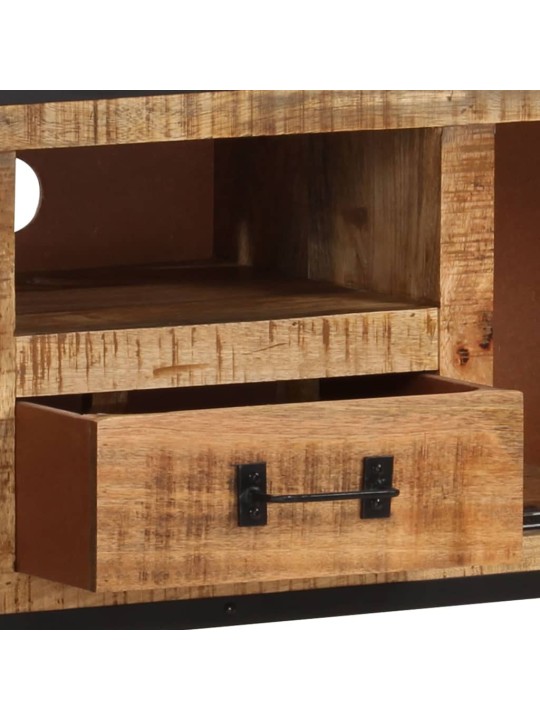 TV stolek 110 x 31 x 46 cm hrubé mangovníkové dřevo