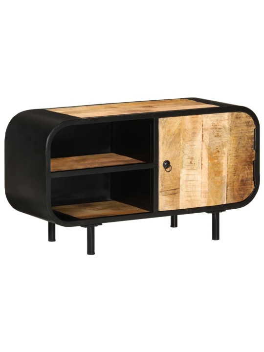 TV stolek 90 x 30 x 48 cm hrubé mangovníkové dřevo