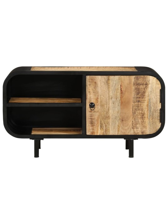 TV stolek 90 x 30 x 48 cm hrubé mangovníkové dřevo