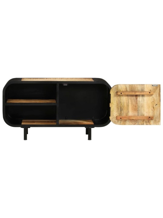 TV stolek 90 x 30 x 48 cm hrubé mangovníkové dřevo