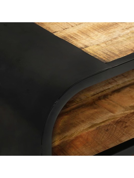 TV stolek 90 x 30 x 48 cm hrubé mangovníkové dřevo