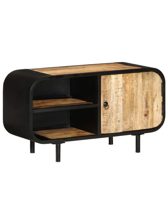 TV stolek 90 x 30 x 48 cm hrubé mangovníkové dřevo