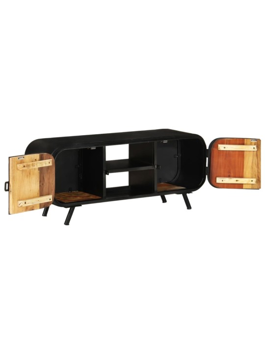 TV stolek 110 x 30 x 45 cm masivní recyklované dřevo