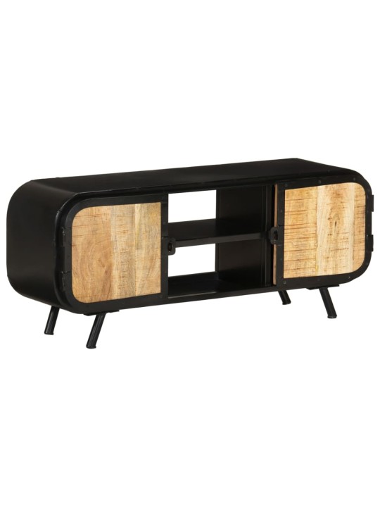 TV stolek 110 x 30 x 45 cm hrubé mangovníkové dřevo