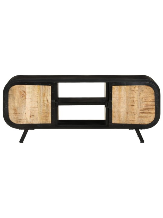 TV stolek 110 x 30 x 45 cm hrubé mangovníkové dřevo