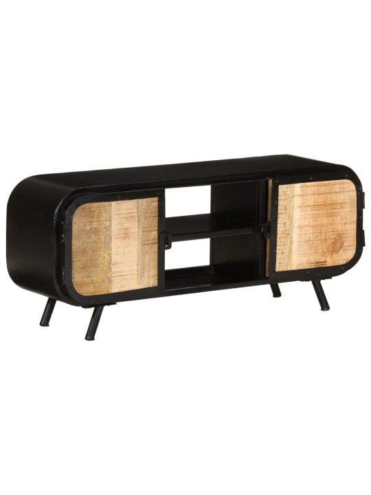 TV stolek 110 x 30 x 45 cm hrubé mangovníkové dřevo