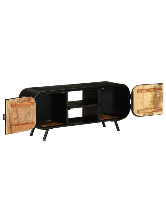 TV stolek 110 x 30 x 45 cm hrubé mangovníkové dřevo
