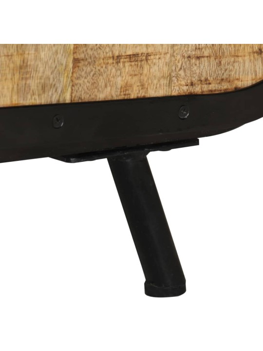 TV stolek 110 x 30 x 45 cm hrubé mangovníkové dřevo