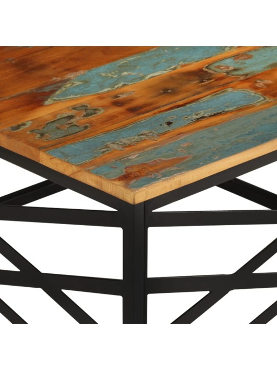 Konferenční stolek 68 x 68 x 35 cm masivní recyklované dřevo