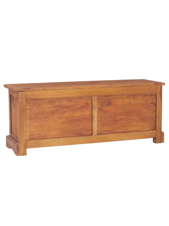 Tv stolek 100 x 30 x 40 cm masivní teakové dřevo