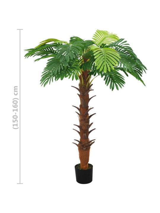 Umělý cykas japonský s květináčem 160 cm zelený