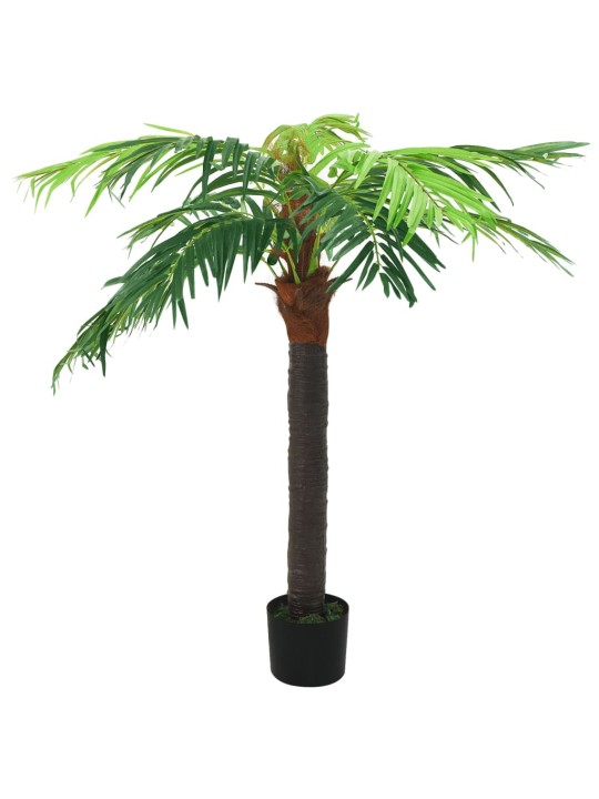 Umělý datlovník kanárský s květináčem 190 cm zelený