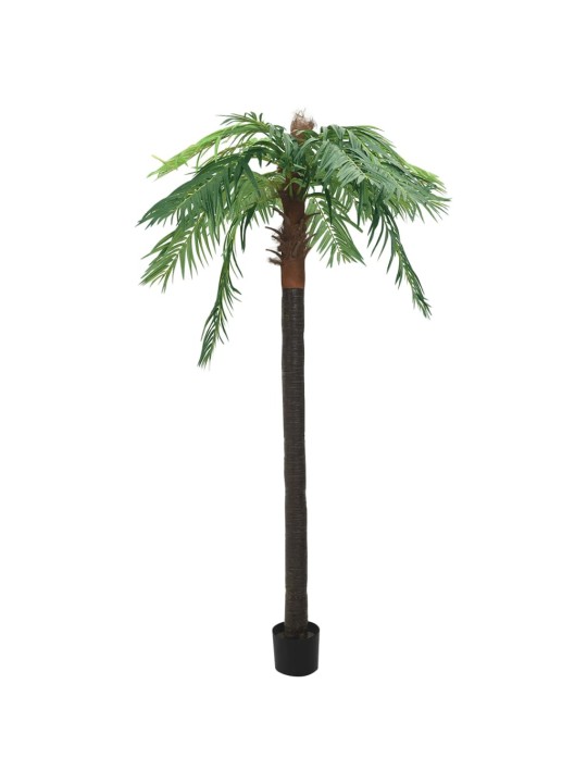 Umělý datlovník kanárský s květináčem 305 cm zelený