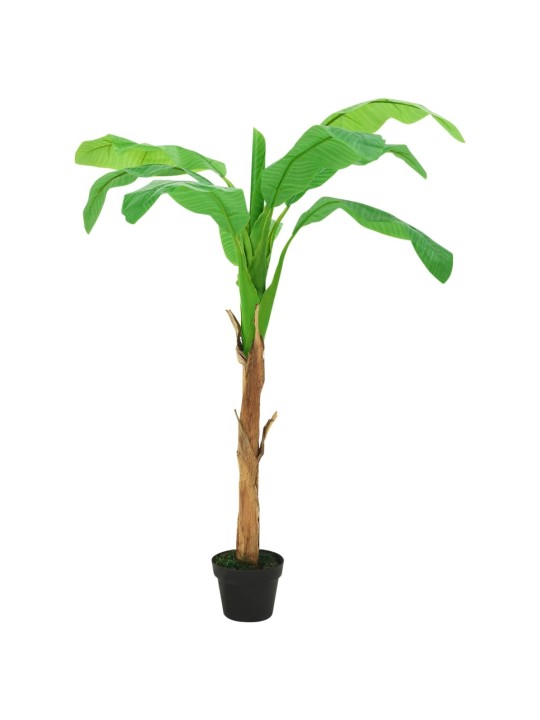 Umělý banánovník s květináčem 180 cm zelený