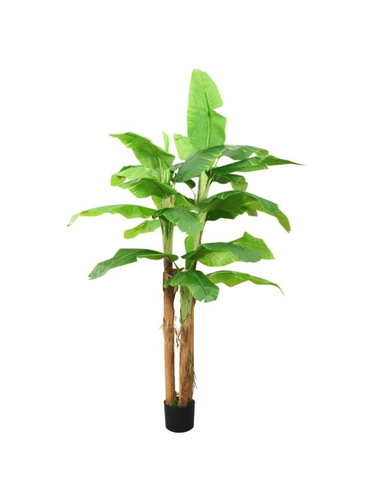 Umělý banánovník s květináčem 300 cm zelený