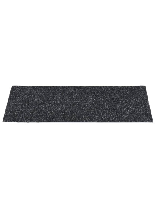 Samolepící nášlapy na schody obdélníkové 15 ks 60 x 25 cm černé